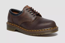 Scarpe stringate Dr Martens 5 occhielli 8053 marrone scuro pelle cavallo pazzo 11849201