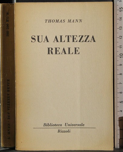 Bur sua altezza reale thomas - bur.,