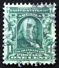 Francobollo usato Stati Uniti