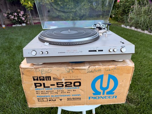 Pioneer 520 turntable - pl-520,