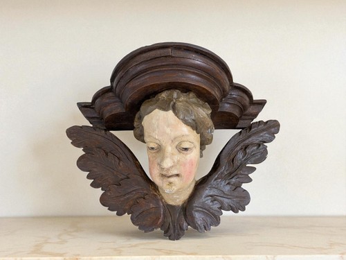 Rara scultura consolle in - scultura,