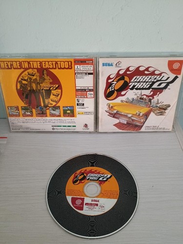 Crazy taxi dreamcast - crazy, 2-dreamcast-jap