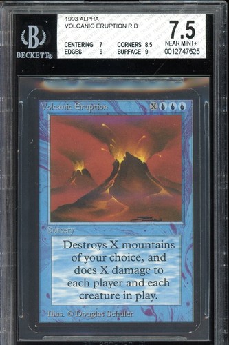 Near mint bgs 5 - mint, alpha