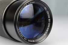 Yashica-Contax Zoom ML 80-200 f:4,5 Macro 1:4 + Tamron Sky 55mm Japan 1980s