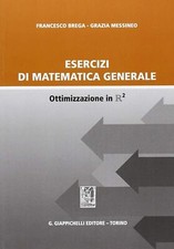 Libri Francesco Brega / Grazia Messineo - Esercizi Di Matematica Generale. Ottim