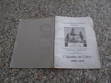 AGENDINA DEL CALCIO 1936-1937 BARLASSINA OTTIMA TIP. GAZZETTA DELLO SPORT