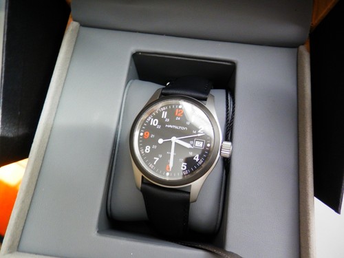 Hamilton khaki field quartz - khaki,