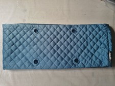 O bag  - BORDO TESSUTO per Borse GRANDI - VELLUTO MATELASSE AVIO