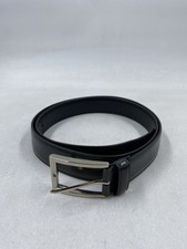 Cintura Prada in pelle nera