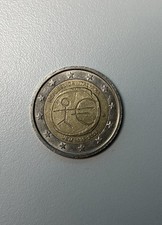 moneta rara da collezione 2 euro UEM 1999-2009 Repubblica Italiana