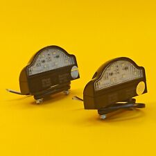 2x Luce Targa LED 10-30V Luce per Rimorchio Caravan Camion Ifor Williams