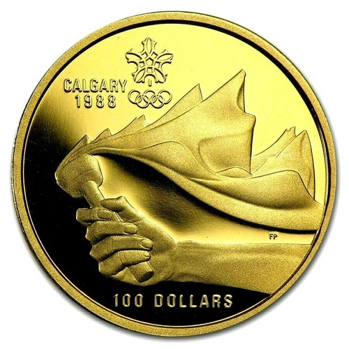 1988 canada 100 dollars proof - 1988,