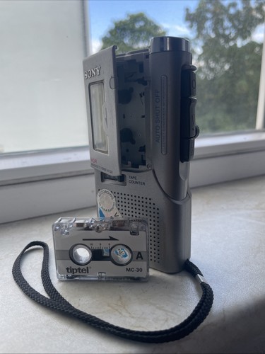 Sony microcassette corder - sony, microcassette-corder