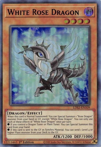 Yugioh drago rosa - drago, bianca