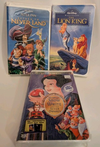 Disney vhs tapes - tapes,