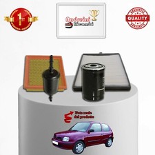 KIT TAGLIANDO 4 FILTRI PER NISSAN MICRA II 1.0i 16V 40KW 55CV DAL 1998 -> 2003