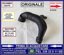 MANICOTTO TUBO TURBO SCATOLA FILTRO PUNTO 3 PANDA MUSA IDEA YPSILON 1.3 50 51 KW