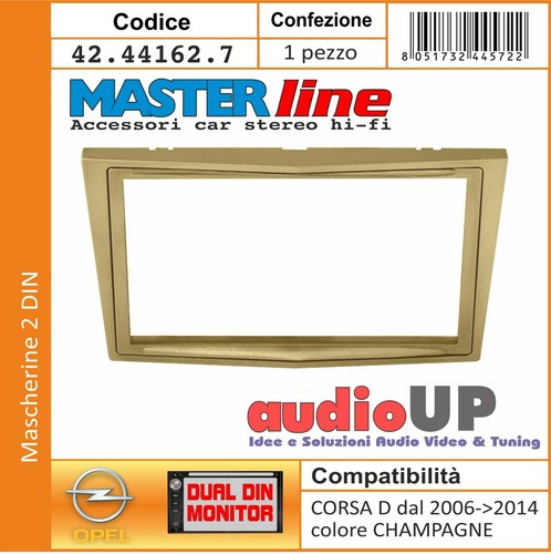 Mascherina autoradio din - mascherina,
