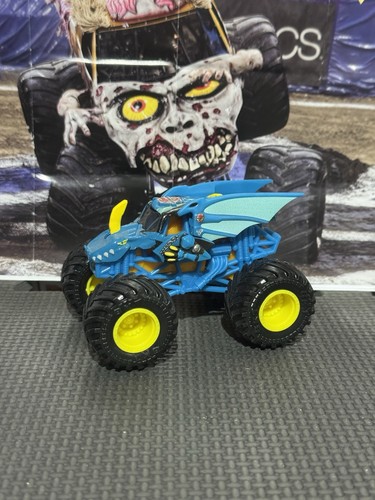 Monster jam dragonoid neon blu - jam,