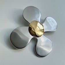 Ciondolo spilla fiore YSL Yves