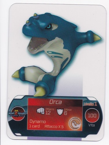 Lamincards invizimals orca - lamincards,