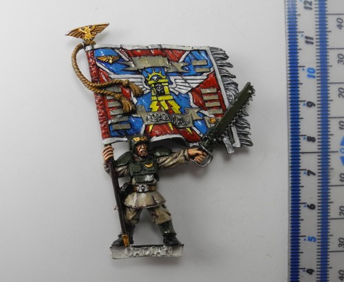 Cadian army standard metal - cadian,
