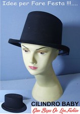 CAPPELLO CILINDRO TUBA BABY Festa Party Animazione Spettacolo Travestimento