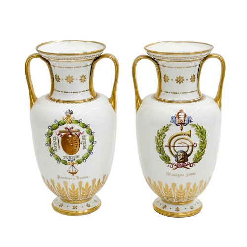Pair manufacture sevres - manufacture,
