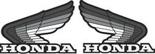 #4583 (2) 5" Honda Nighthawk