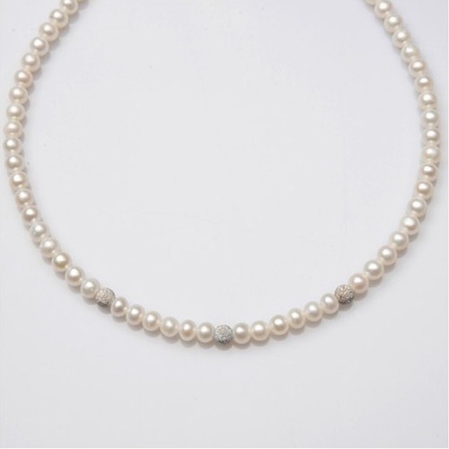 Collana girocollo filo - , di