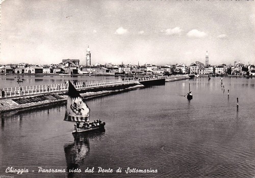 Chioggia panorama visto - chioggia:, dal