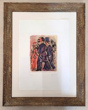 Franz BORGHESE Acquaforte a