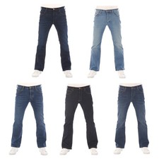Lee Jeans Uomo Elasticizzato Bootcut Denver Jeans Pantaloni Denim
