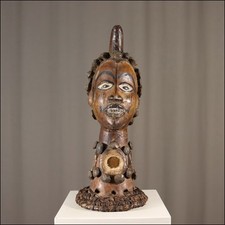 89204) Testa Ekoi Nigeria Africa ARTE AFRICANA