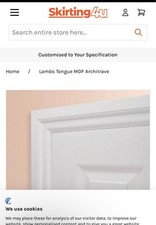 Architrave Ogee 2 MDF x5
