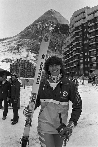 Swiss skier doris agostini - swiss,
