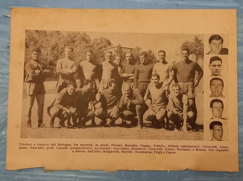 Bologna squadra foglio pagina - squadra, foglio/pagina
