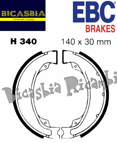 13939 ganasce freno posteriore - ganasce,