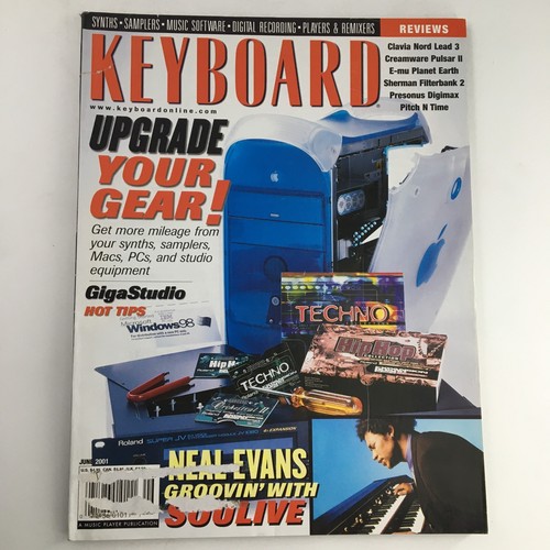 Keyboard magazine june 2001 - magazine,