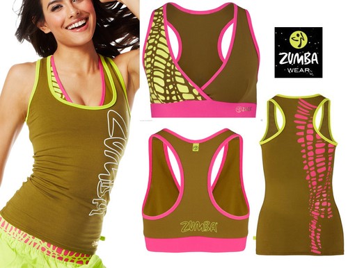 Zumba 2pc set cut crazy - cut, me
