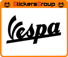 COPPIA ADESIVI VESPA SCRITTA IN VINILE TUNING NEW