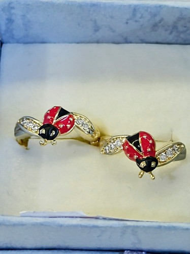 Orecchini coccinella - orecchini,