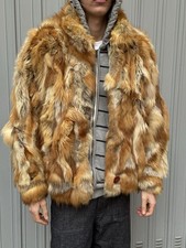 FUR COAT made from RABBIT FUR