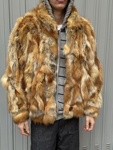 Fur coat made from rabbit - coat,