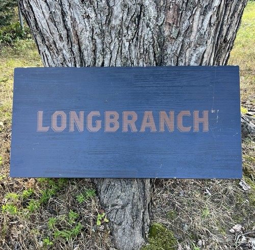 Insegna legno borbone - insegna, ramo