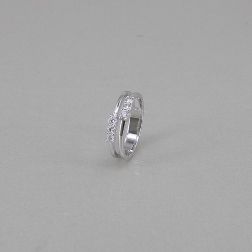 Anello oro bianco - 750/18k, 6