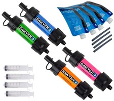 SP124 MINI Sistema di Filtrazione Acqua, Confezione Regalo da 4 Pezzi, Multicolore