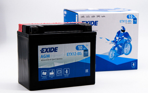 Exide bike etx12 batteria - exide,