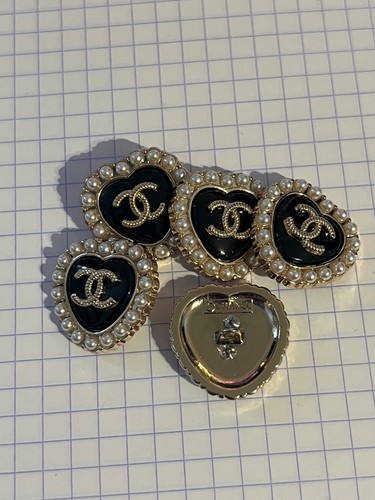 Boutons chanel vintage - 5,