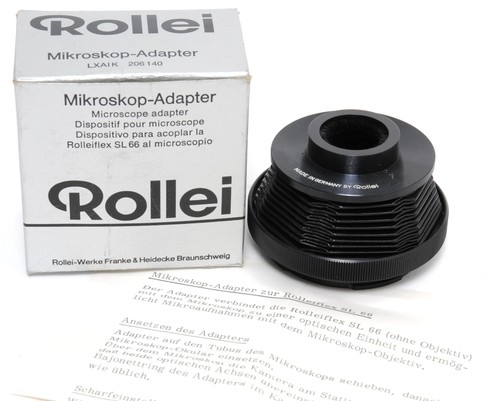 Adattatore microscopio rollei - adattatore,
